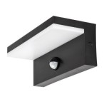 Sieninis lauko šviestuvas Zaragoza LED 9W 2700, 4000, 6500K CCT keičiama balta spalva (juoda)
