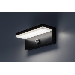 Sieninis lauko šviestuvas Zaragoza LED 9W 2700, 4000, 6500K CCT keičiama balta spalva (juoda)