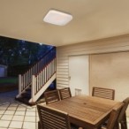 Lubinis lauko šviestuvas Lowar LED 18W 4000K Neutrali balta (balta)
