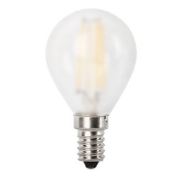 LED lemputė E14 Filament-LED 4W G45 2700K Šilta balta