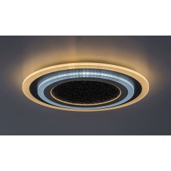 Lubinis šviestuvas Taneli2 LED 56W 3000, 4000, 6000K CCT keičiama balta spalva (Juoda, Chromo)