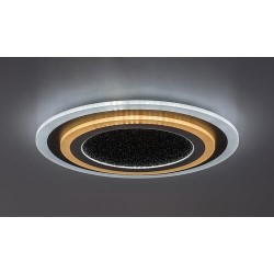 Lubinis šviestuvas Taneli2 LED 56W 3000, 4000, 6000K CCT keičiama balta spalva (Juoda, Chromo)