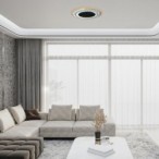 Lubinis šviestuvas Taneli2 LED 56W 3000, 4000, 6000K CCT keičiama balta spalva (Juoda, Chromo)