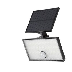 Saulės energija įkraunamas šviestuvas Zavod LED 8W 5000K Šalta balta (juoda)