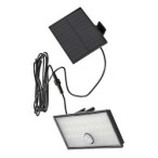 Saulės energija įkraunamas šviestuvas Zavod LED 8W 5000K Šalta balta (juoda)