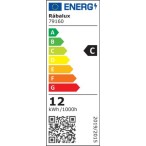 LED lemputė E27 Filament-LED 12W G95 3000K Šilta balta