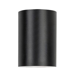 Sieninis lauko šviestuvas Urfa LED 9W 2700, 4000, 6500K CCT keičiama balta spalva (juoda)