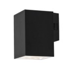 Sieninis lauko šviestuvas Urfa LED 9W 2700, 4000, 6500K CCT keičiama balta spalva (juoda)