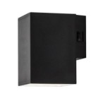 Sieninis lauko šviestuvas Urfa LED 9W 2700, 4000, 6500K CCT keičiama balta spalva (juoda)