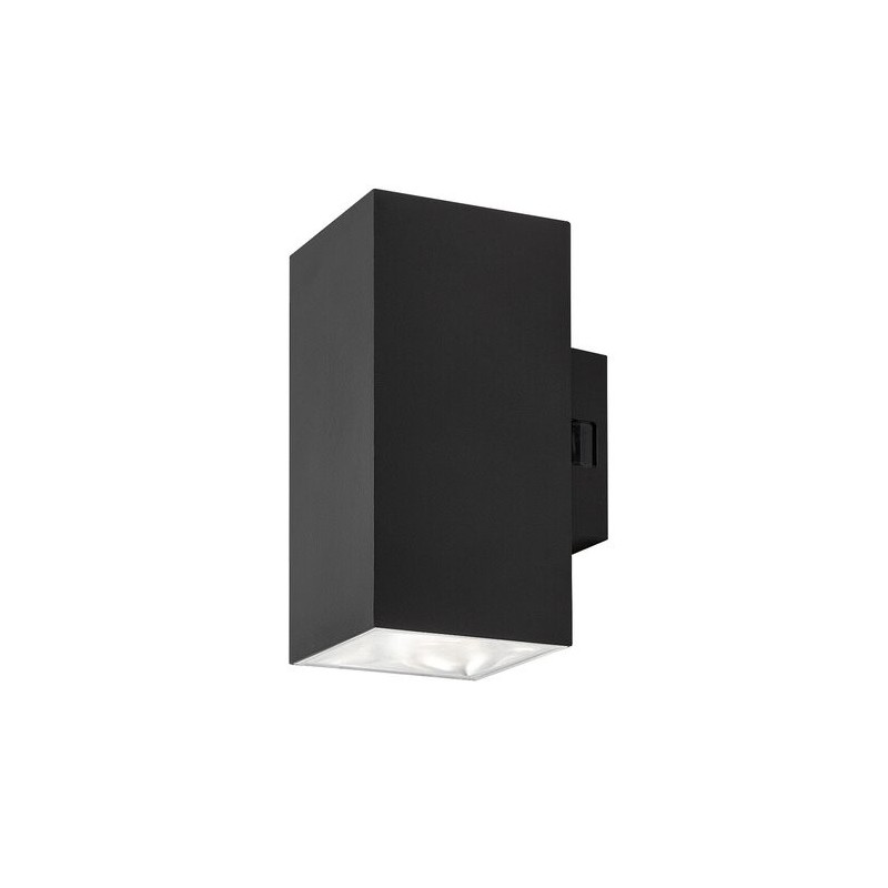 Sieninis lauko šviestuvas Urfa LED 18W 2700, 4000, 6500K CCT keičiama balta spalva (juoda)