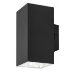 Sieninis lauko šviestuvas Urfa LED 18W 2700, 4000, 6500K CCT keičiama balta spalva (juoda)