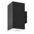 Sieninis lauko šviestuvas Urfa LED 18W 2700, 4000, 6500K CCT keičiama balta spalva (juoda)