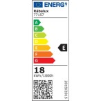 Sieninis lauko šviestuvas Urfa LED 18W 2700, 4000, 6500K CCT keičiama balta spalva (juoda)