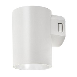Sieninis lauko šviestuvas Urfa LED 9W 2700, 4000, 6500K CCT keičiama balta spalva (balta)