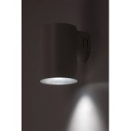 Sieninis lauko šviestuvas Urfa LED 9W 2700, 4000, 6500K CCT keičiama balta spalva (balta)