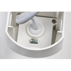 Sieninis lauko šviestuvas Urfa LED 9W 2700, 4000, 6500K CCT keičiama balta spalva (balta)