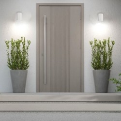 Sieninis lauko šviestuvas Urfa LED 9W 2700, 4000, 6500K CCT keičiama balta spalva (balta)