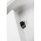 Lubinis lauko šviestuvas Lowar LED 12W 3000, 4000, 6000K CCT keičiama balta spalva (balta)
