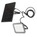 Saulės energija įkraunamas šviestuvas Melk LED 6.5W 3000, 4000, 6500K CCT keičiama balta spalva (juoda)
