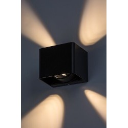 Sieninis lauko šviestuvas Hallstatt LED 10W 3000K Šilta balta (Antracito)