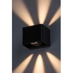 Sieninis lauko šviestuvas Hallstatt LED 10W 3000K Šilta balta (Antracito)