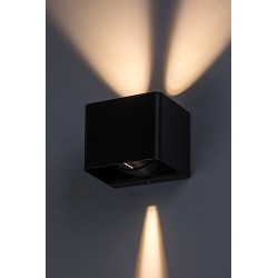 Sieninis lauko šviestuvas Hallstatt LED 10W 3000K Šilta balta (Antracito)