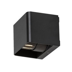 Sieninis lauko šviestuvas Hallstatt LED 10W 3000K Šilta balta (Antracito)