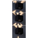 Sieninis lauko šviestuvas Hallstatt LED 10W 3000K Šilta balta (Antracito)