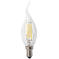 LED lemputė E14 Filament-LED 4W CF35 2700K Šilta balta