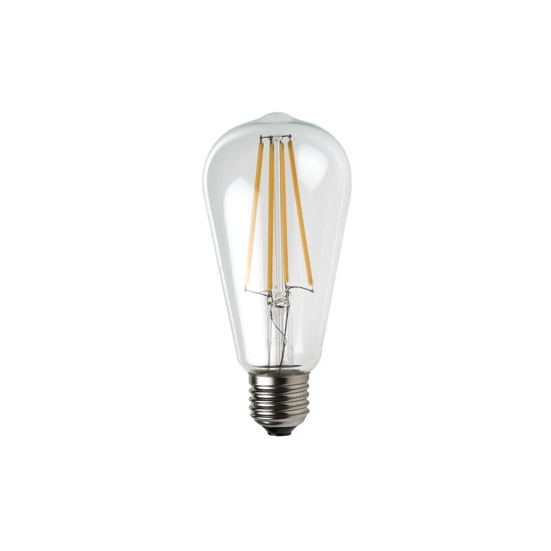 LED lemputė E27 Filament-LED 10W ST65 4000K Neutrali balta
