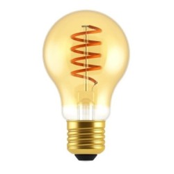 LED lemputė E27 Filament-LED 4W A60 2000K Šilta balta