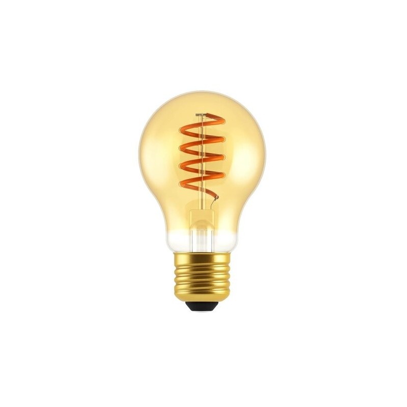 LED lemputė E27 Filament-LED 4W A60 2000K Šilta balta