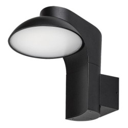 Sieninis lauko šviestuvas Wengen LED 12W 3000K Šilta balta (juoda)