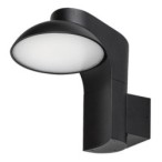 Sieninis lauko šviestuvas Wengen LED 12W 3000K Šilta balta (juoda)