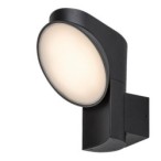 Sieninis lauko šviestuvas Wengen LED 12W 3000K Šilta balta (juoda)