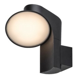 Sieninis lauko šviestuvas Wengen LED 12W 3000K Šilta balta (juoda)