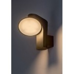 Sieninis lauko šviestuvas Wengen LED 12W 3000K Šilta balta (juoda)