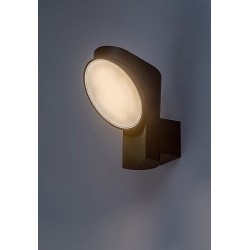 Sieninis lauko šviestuvas Wengen LED 12W 3000K Šilta balta (juoda)