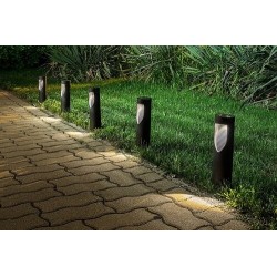 Įsmeigiamas lauko šviestuvas Ravello LED 0.1W 3000K Šilta balta (juoda)