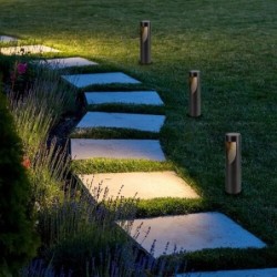 Įsmeigiamas lauko šviestuvas Ravello LED 0.1W 3000K Šilta balta (juoda)