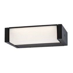 Sieninis lauko šviestuvas Cubbington LED 18W 4000K Neutrali balta (juoda)