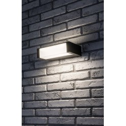 Sieninis lauko šviestuvas Cubbington LED 18W 4000K Neutrali balta (juoda)