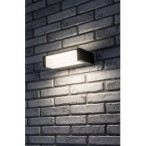 Sieninis lauko šviestuvas Cubbington LED 18W 4000K Neutrali balta (juoda)