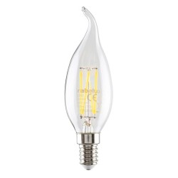 LED lemputė E14 Filament-LED 4W CF35 4000K Neutrali balta