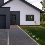 Saulės energija įkraunamas šviestuvas Trillo LED 0.3W 4000K Neutrali balta (skaidri)