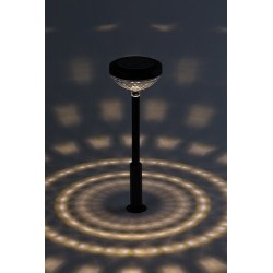 Įsmeigiamas lauko šviestuvas Monor LED 0.1W 3000K Šilta balta (juoda)