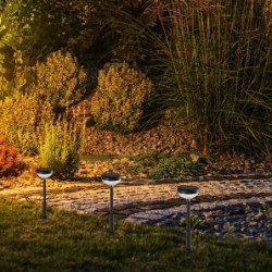 Įsmeigiamas lauko šviestuvas Monor LED 0.1W 3000K Šilta balta (juoda)