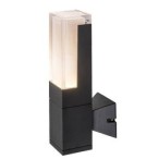 Sieninis lauko šviestuvas Darvas LED 7W 2700, 4000, 6000K CCT keičiama balta spalva (juoda)