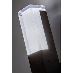 Sieninis lauko šviestuvas Darvas LED 7W 2700, 4000, 6000K CCT keičiama balta spalva (juoda)