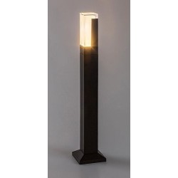 Pastatomas lauko šviestuvas Darvas LED 7W 2700, 4000, 6000K CCT keičiama balta spalva (juoda)